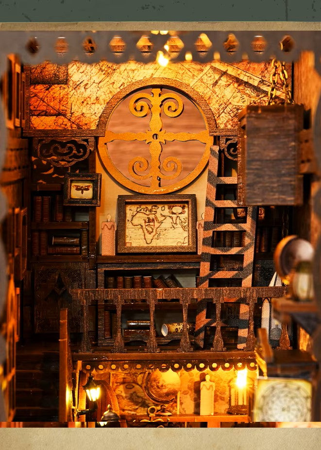 DIY Book Nook - Medieval Study