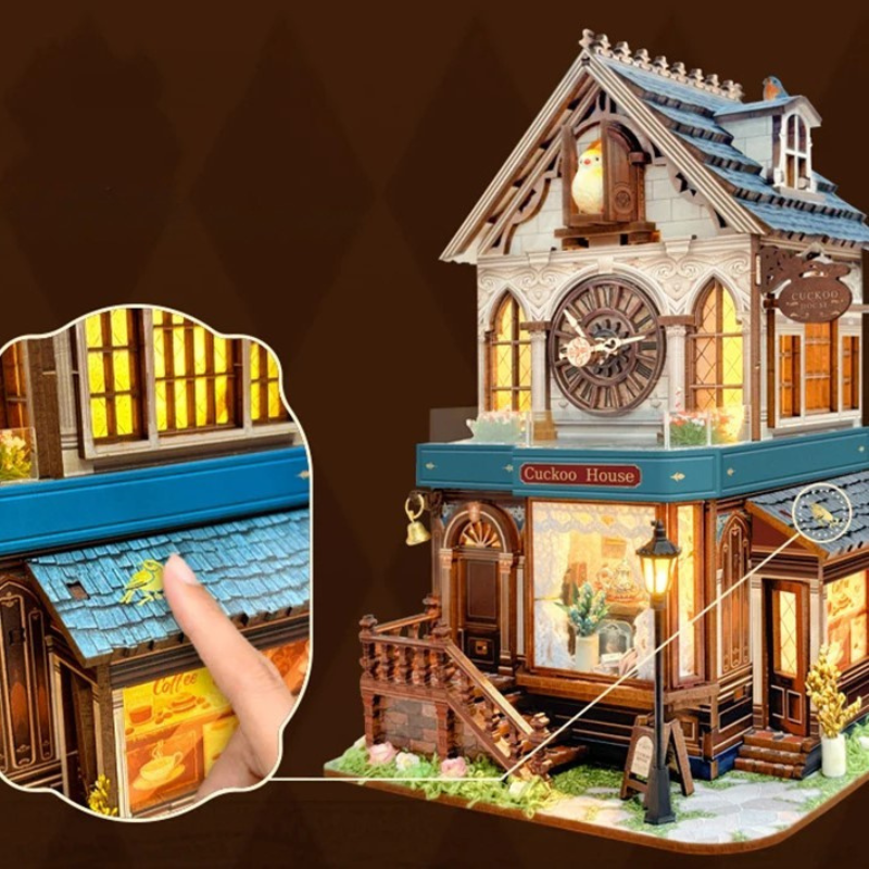 DIY Mini House - Cuckoo Clock House