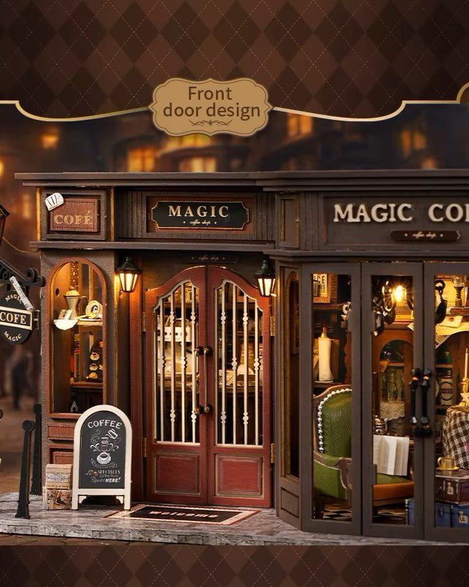 DIY Mini House - Magic Coffee Shop
