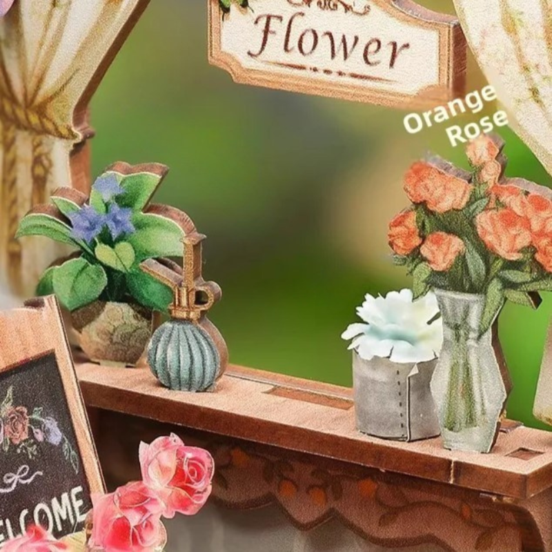 DIY Mini House - DIY Boutique Florist