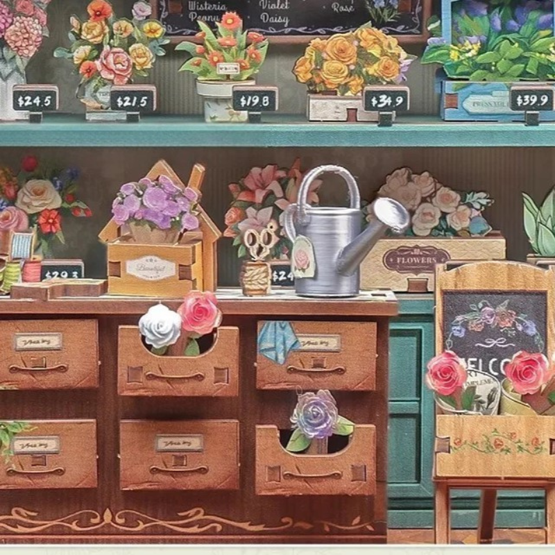 DIY Mini House - DIY Boutique Florist