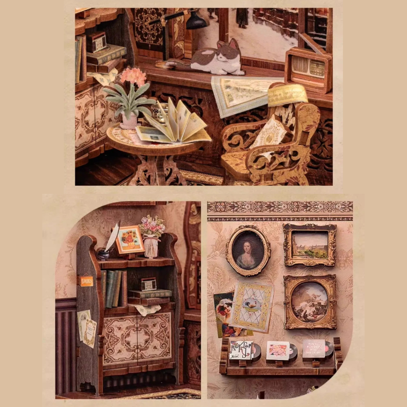 DIY Book Nook - Timeless Reading Room