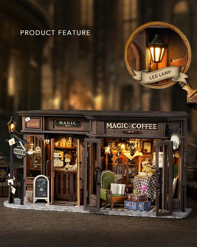 DIY Mini House - Magic Coffee Shop