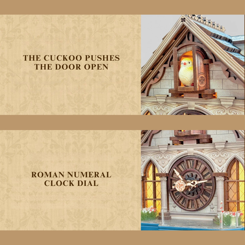 DIY Mini House - Cuckoo Clock House
