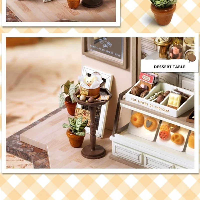 DIY Mini House - Sweet Choco Bakery