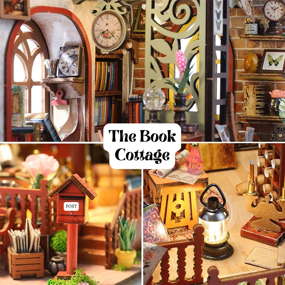 DIY Mini House - Book Cottage