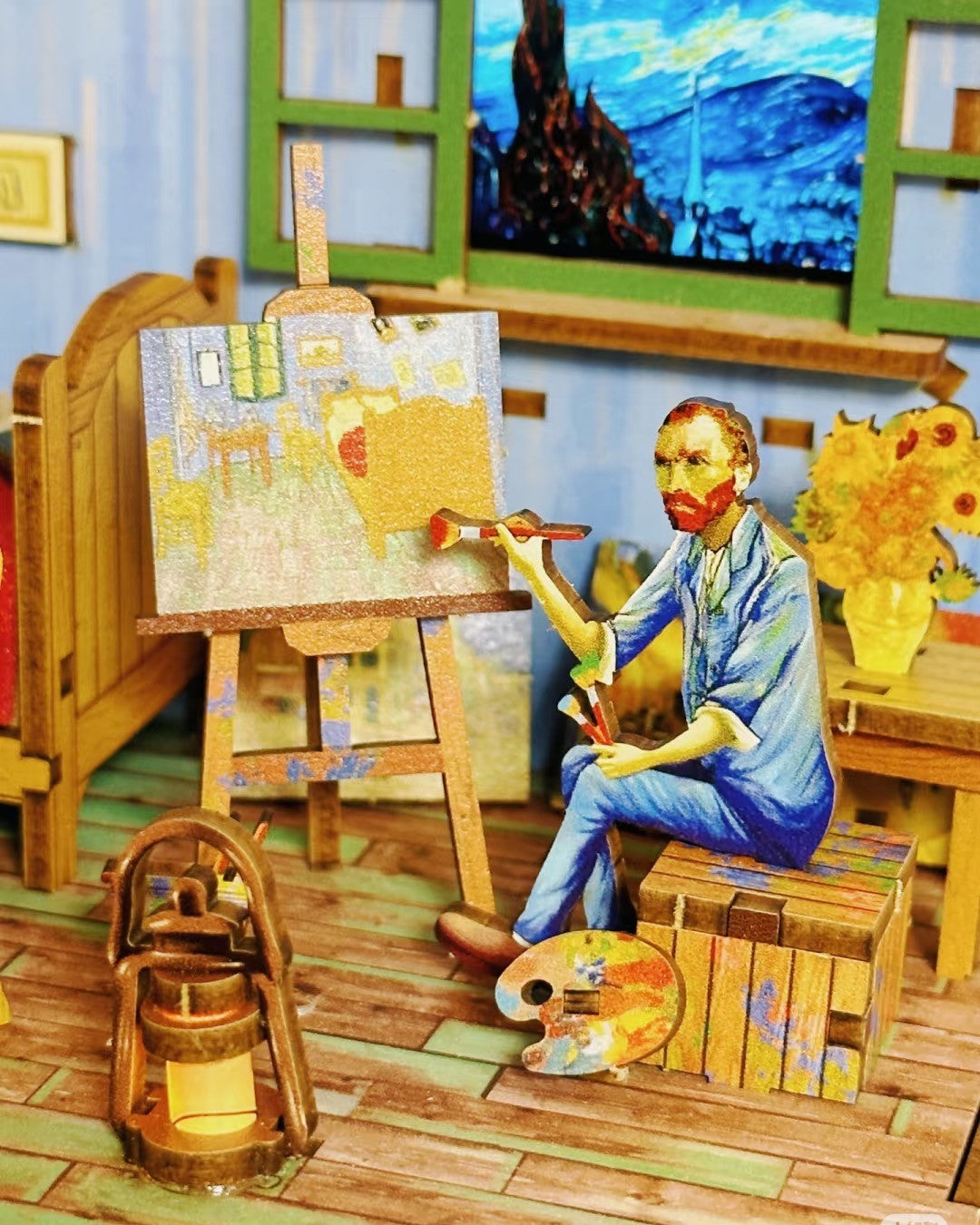 DIY Mini House - Van Gogh's Bedroom