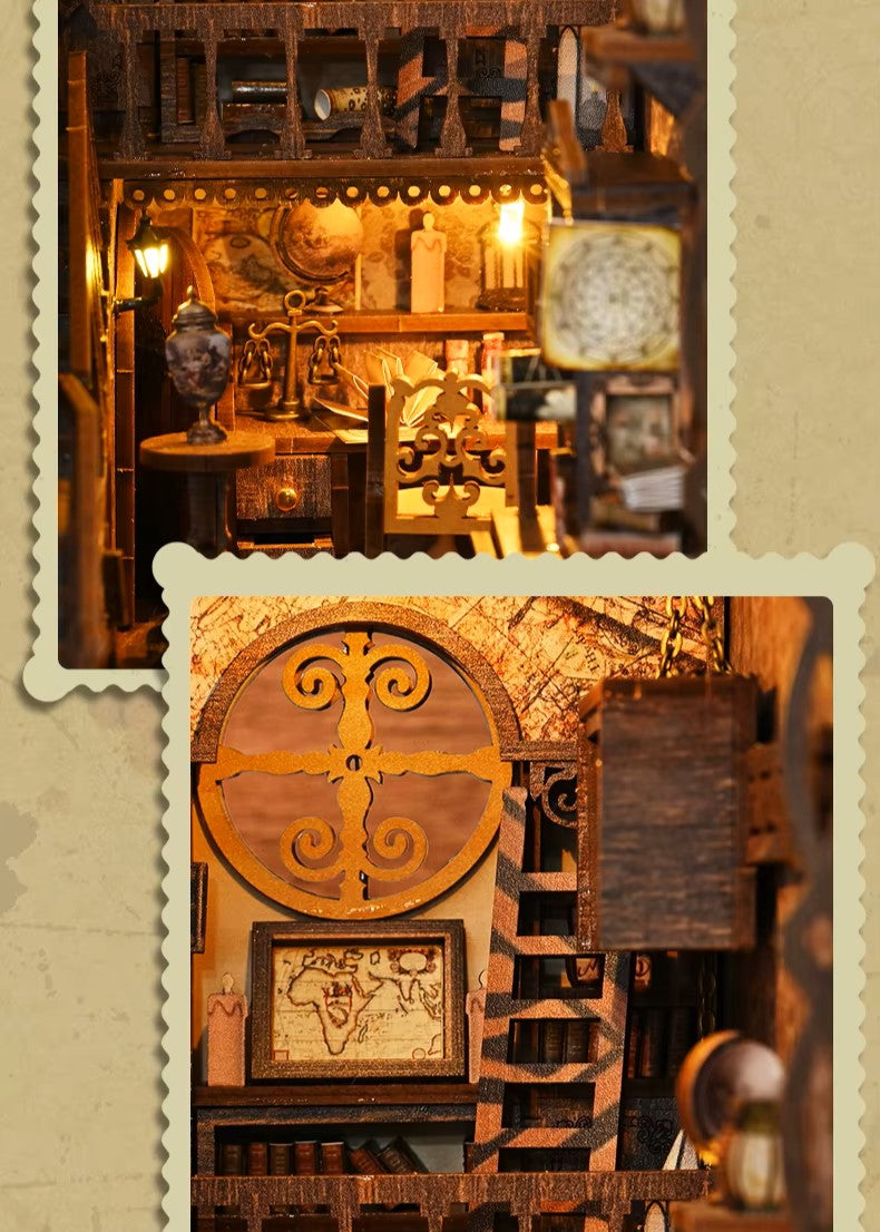 DIY Book Nook - Medieval Study