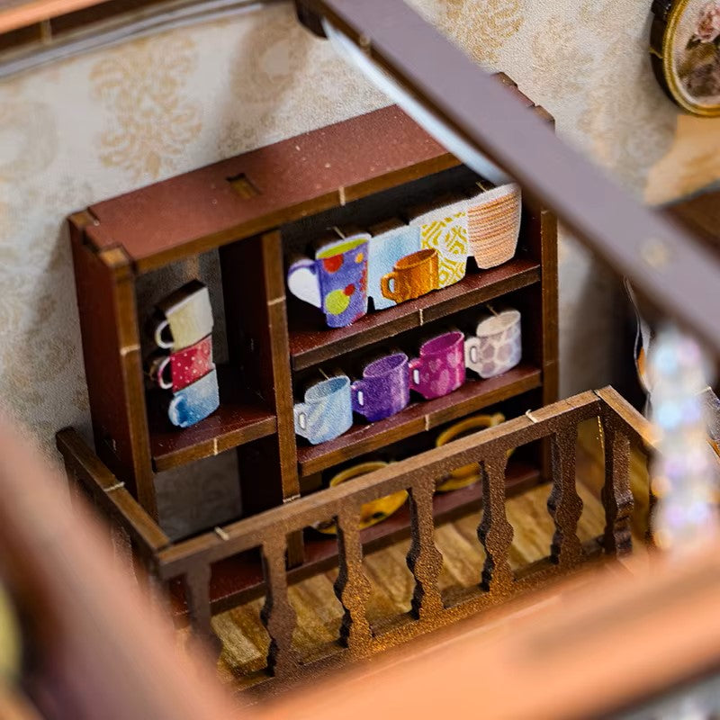 DIY Book Nook - Coffee House