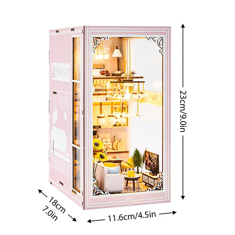 DIY Book Nook - Pink Loft