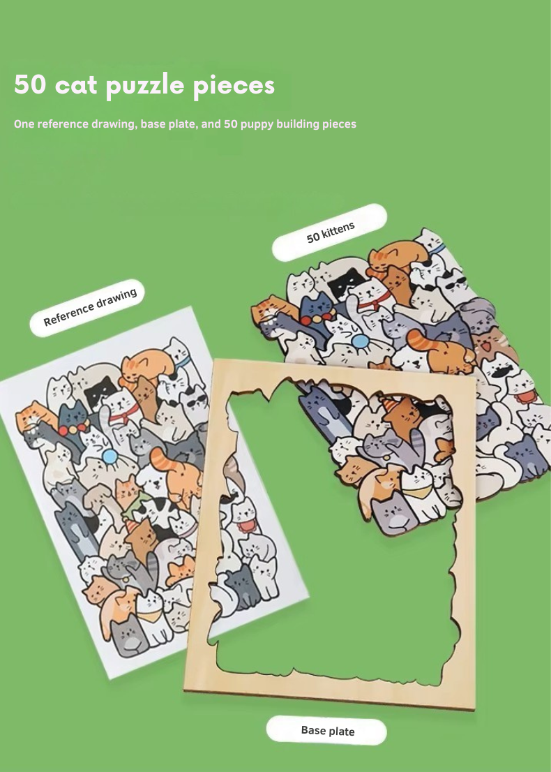 Unique Puzzles - Animal Stacking