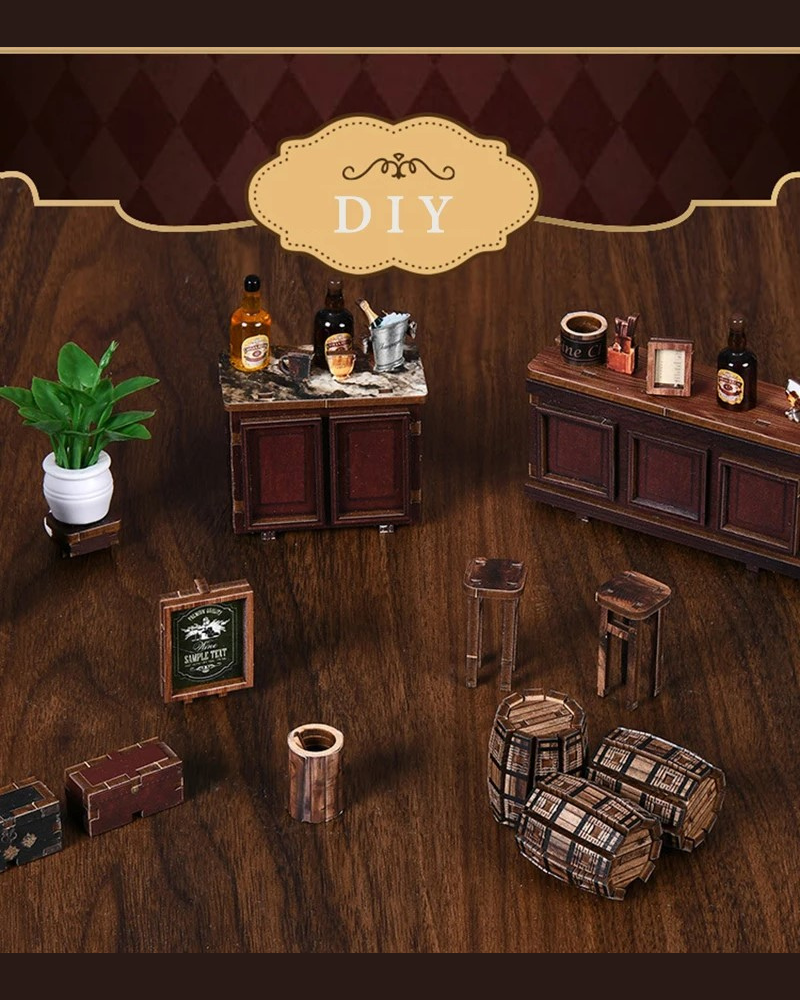 DIY Mini House - Crimson Oak Tavern