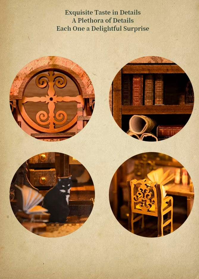 DIY Book Nook - Medieval Study