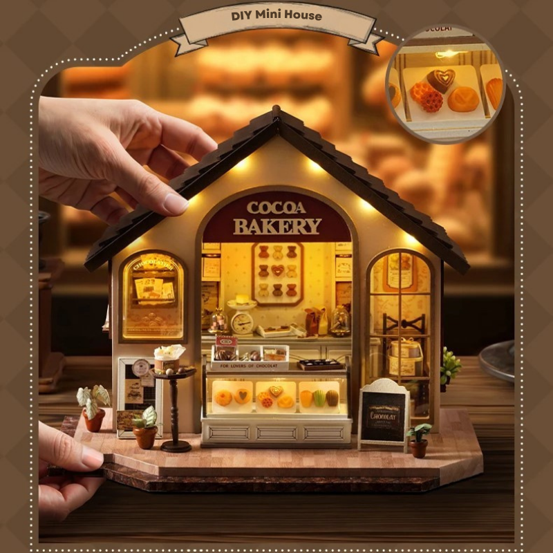 DIY Mini House - Sweet Choco Bakery