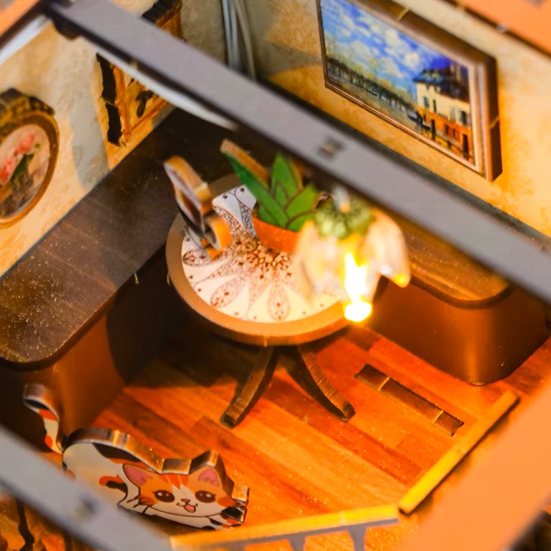 DIY Book Nook - Coffee House
