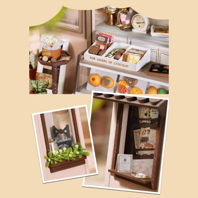 DIY Mini House - Sweet Choco Bakery