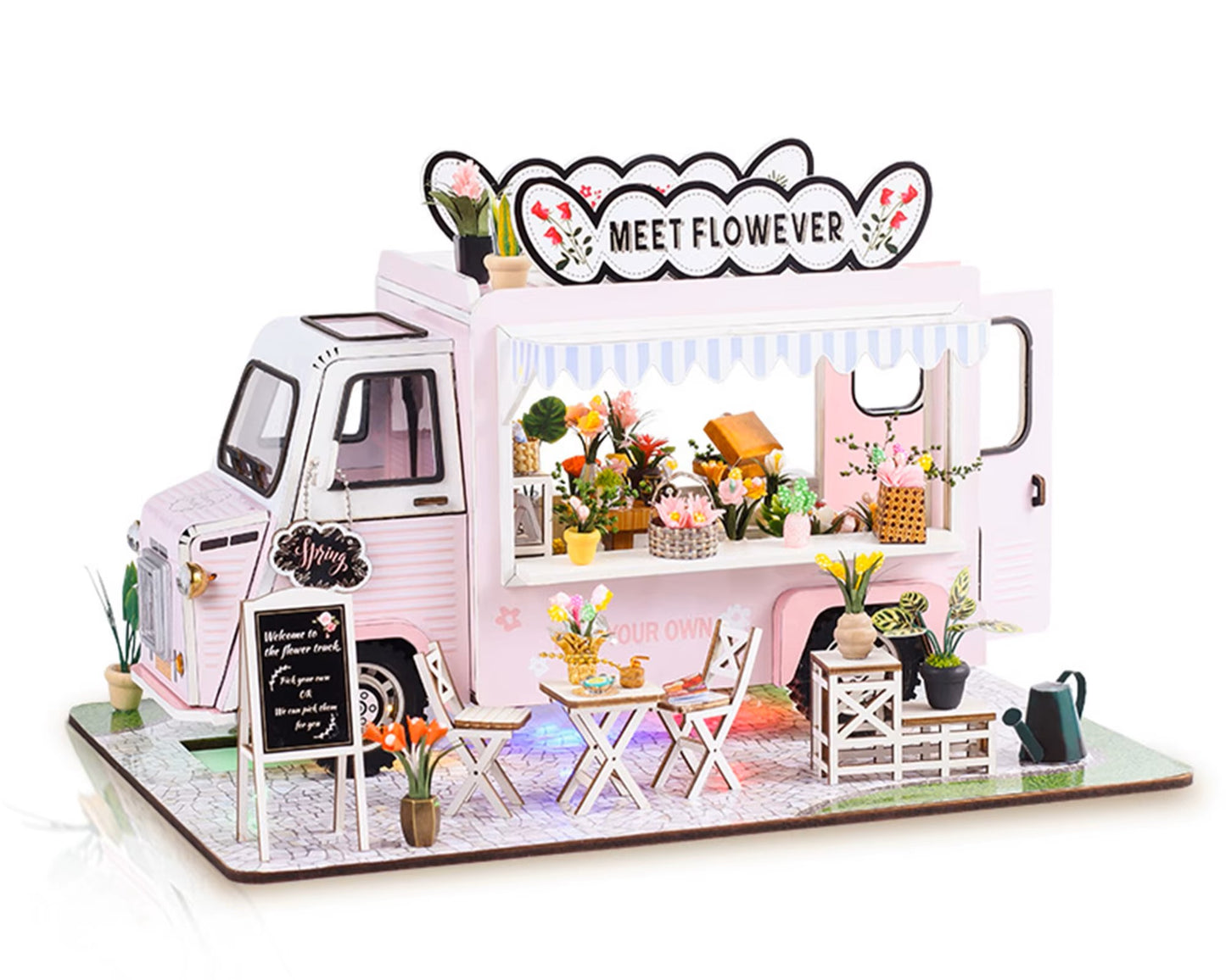 DIY Mini House - Flower Truck