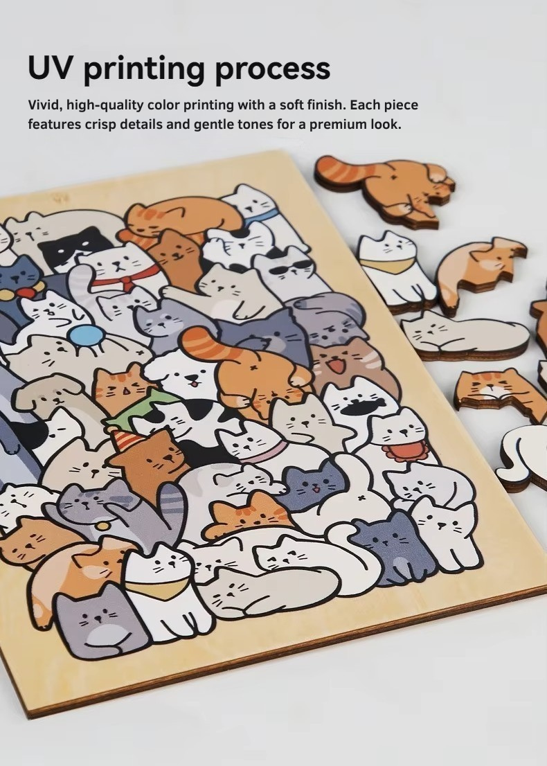 Unique Puzzles - Animal Stacking