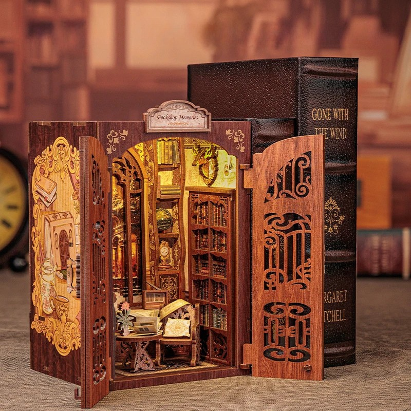 DIY Book Nook - Timeless Reading Room