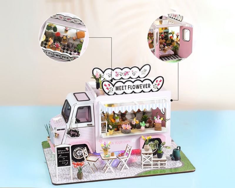DIY Mini House - Flower Truck