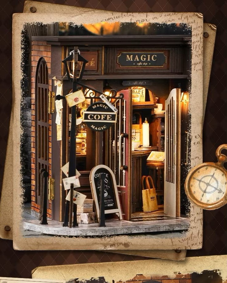 DIY Mini House - Magic Coffee Shop