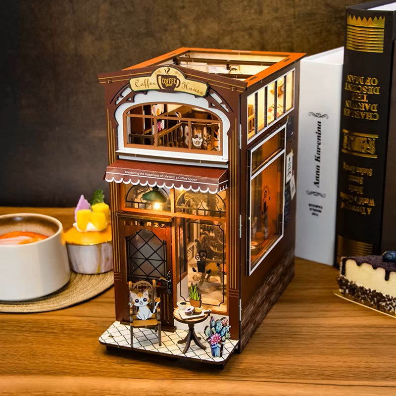 DIY Book Nook - Coffee House