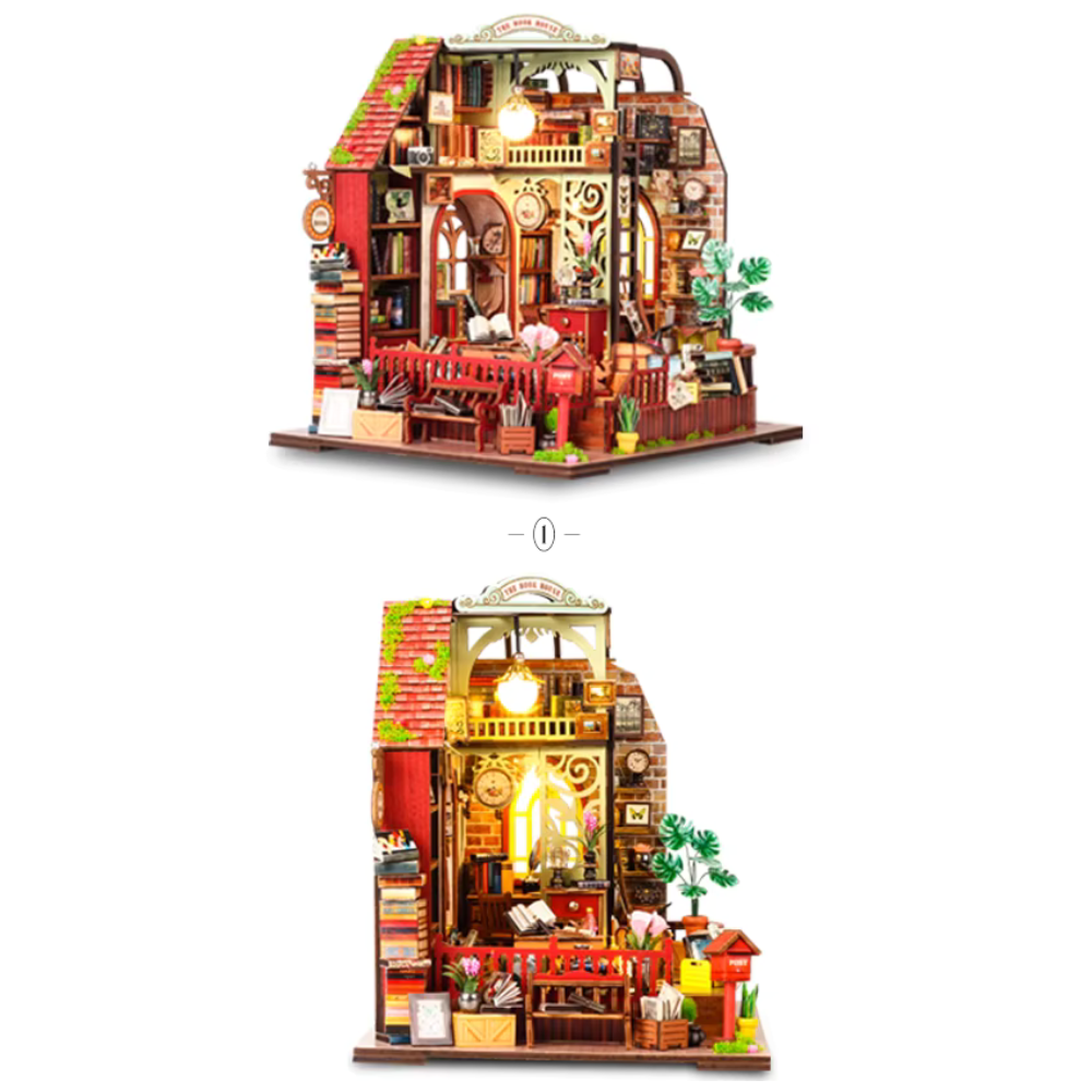 DIY Mini House - Book Cottage