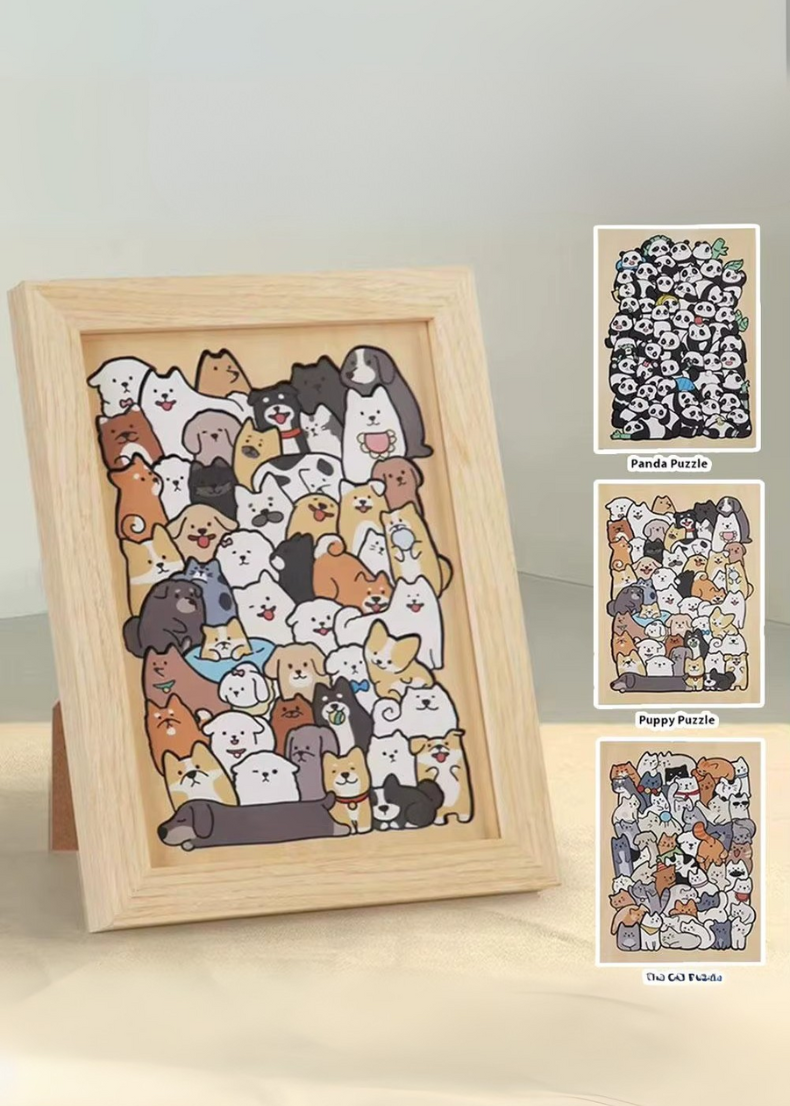 Unique Puzzles - Animal Stacking