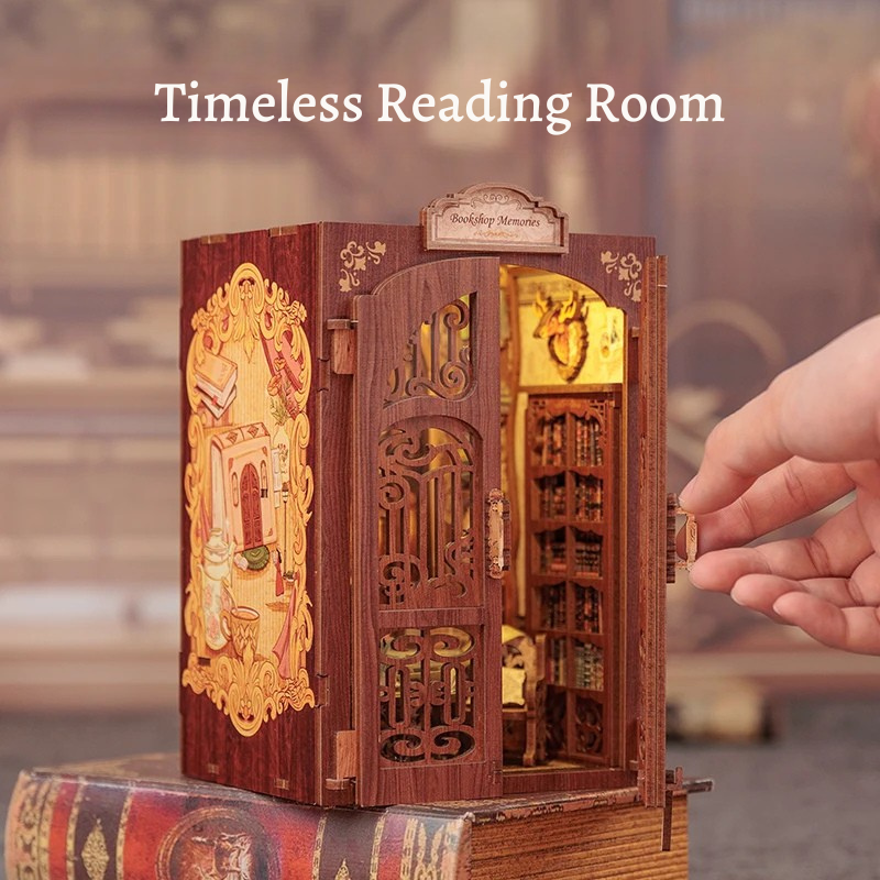 DIY Book Nook - Timeless Reading Room