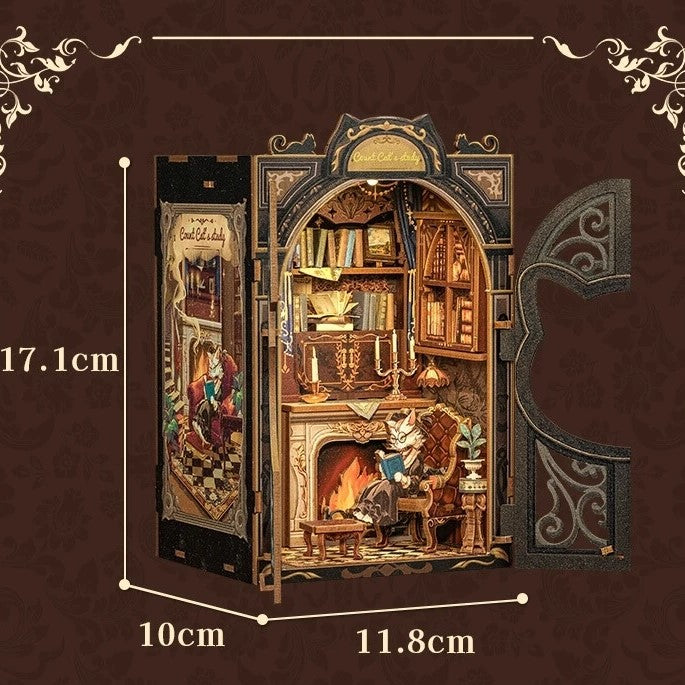 DIY Book Nook - Aristocat's Study
