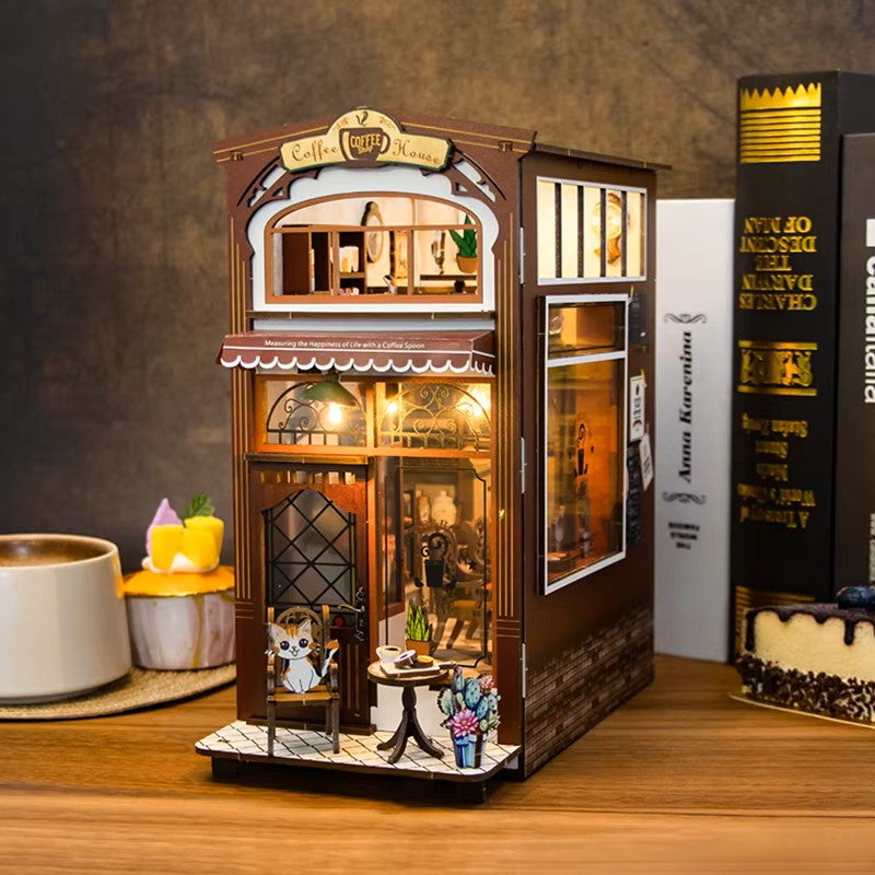 DIY Book Nook - Coffee House