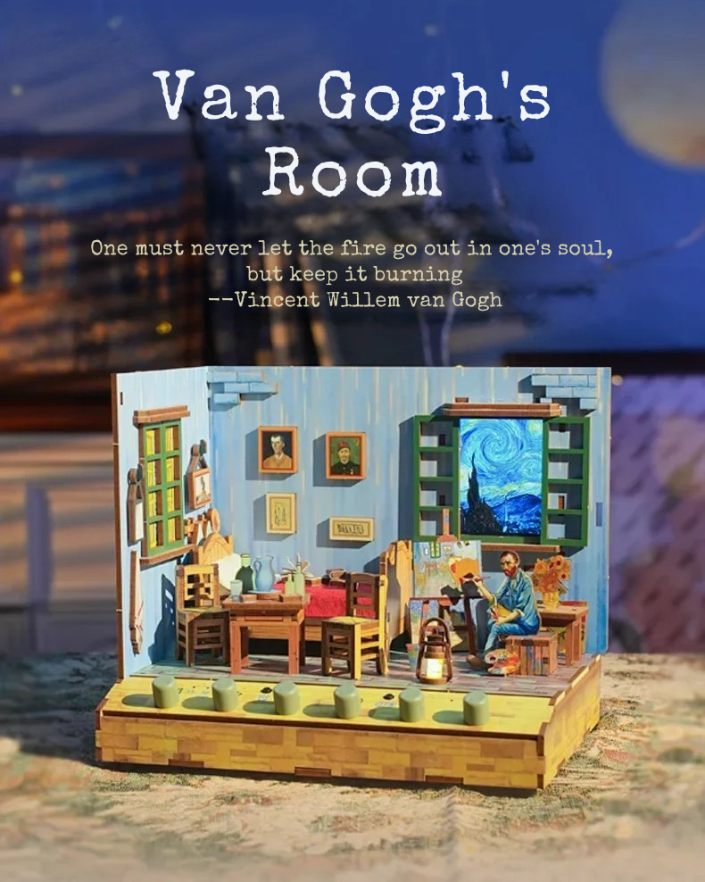 DIY Mini House - Van Gogh's Bedroom