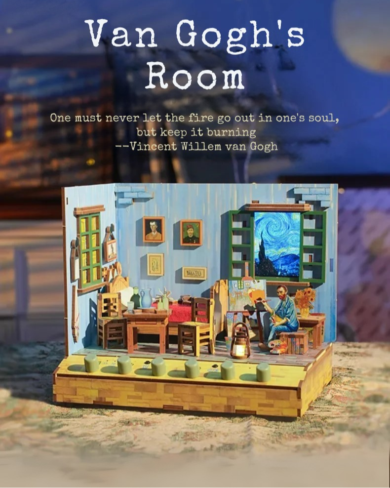 DIY Mini House - Van Gogh's Bedroom