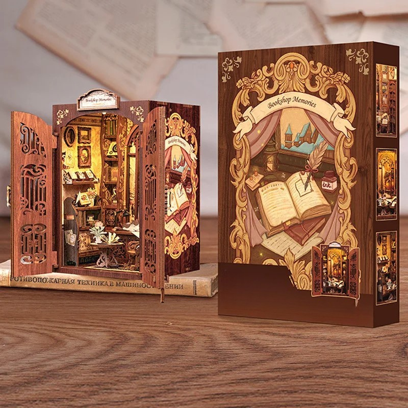 DIY Book Nook - Timeless Reading Room