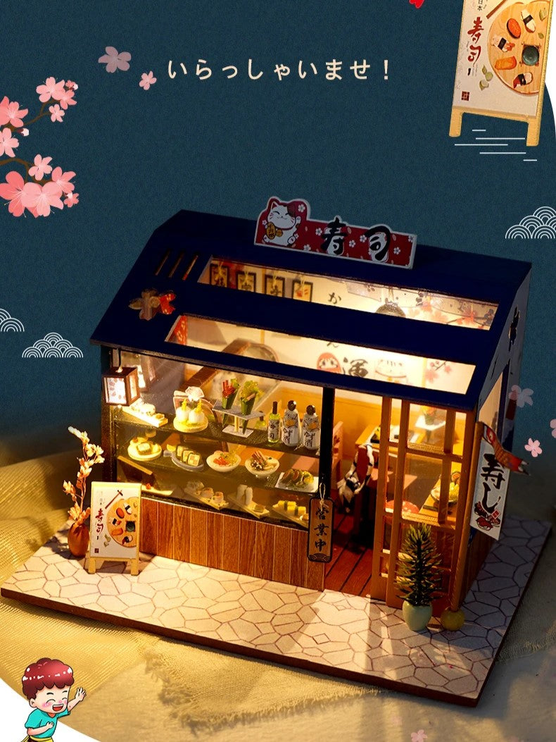 DIY Mini House - Hanami Sushi Stop