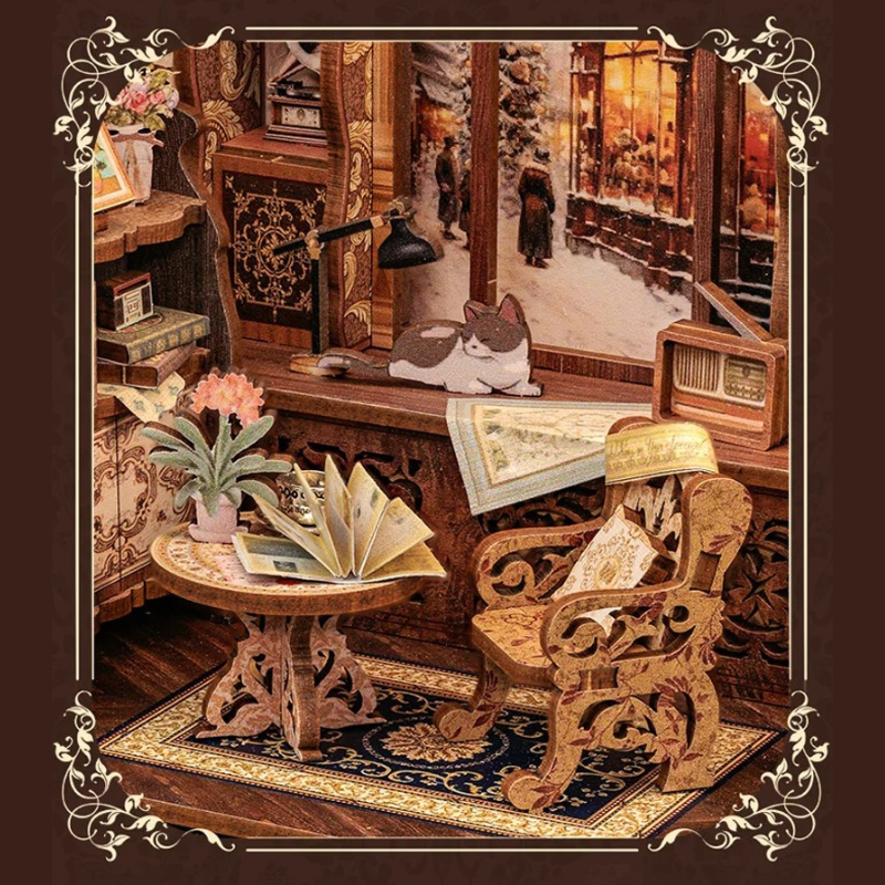 DIY Book Nook - Timeless Reading Room