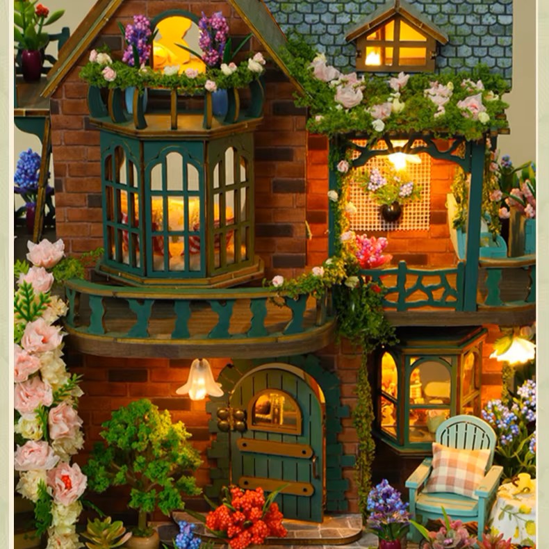DIY Mini House - Idyllic Cottage