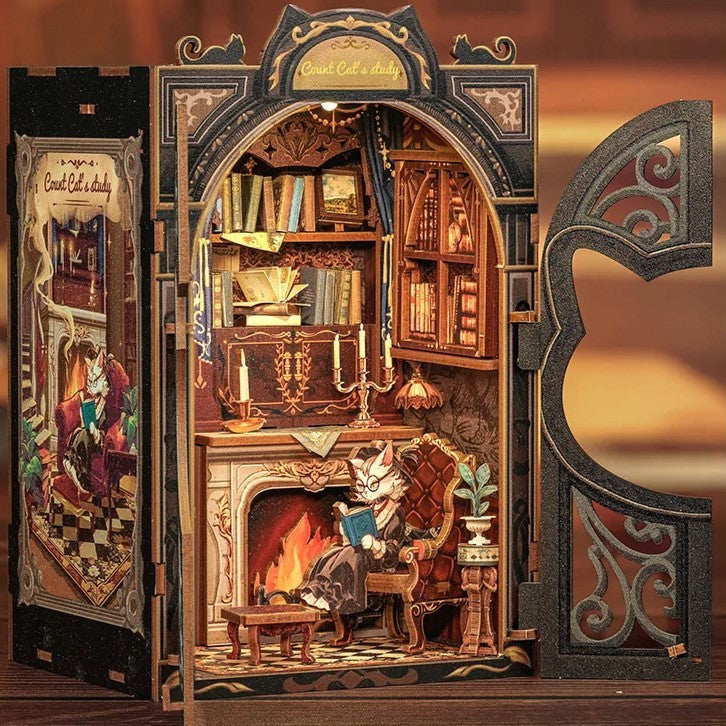 DIY Book Nook - Aristocat's Study
