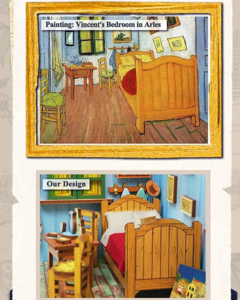 DIY Mini House - Van Gogh's Bedroom