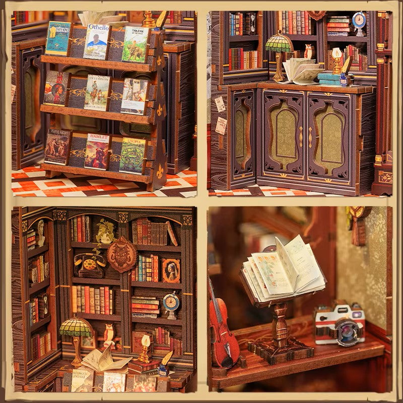 DIY Book Nook - Vintage Bookstore