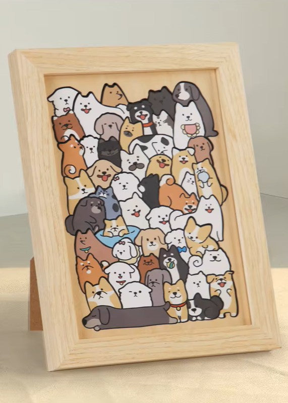 Unique Puzzles - Animal Stacking
