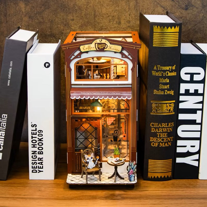 DIY Book Nook - Coffee House