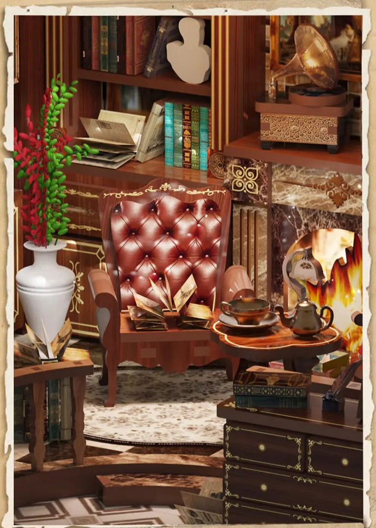 DIY Mini House - Regal Study