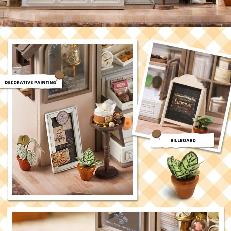 DIY Mini House - Sweet Choco Bakery
