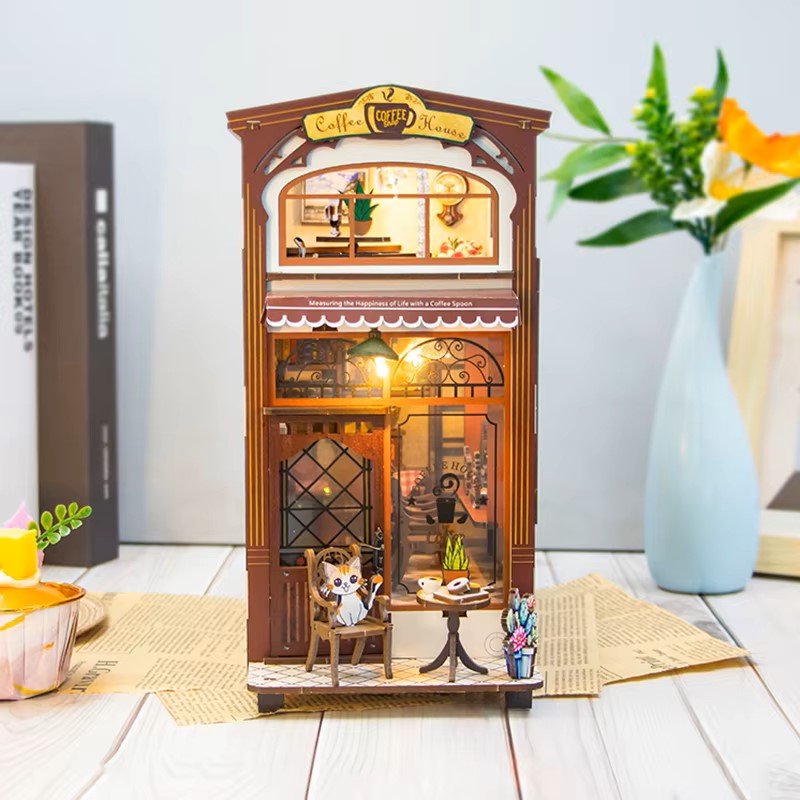 DIY Book Nook - Coffee House