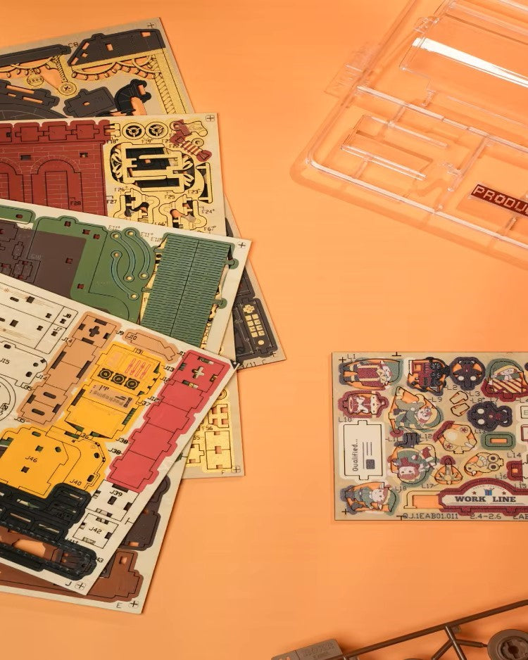 DIY Mini House - Christmas Gift Factory