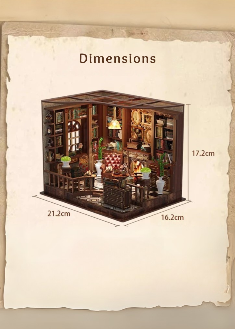 DIY Mini House - Regal Study