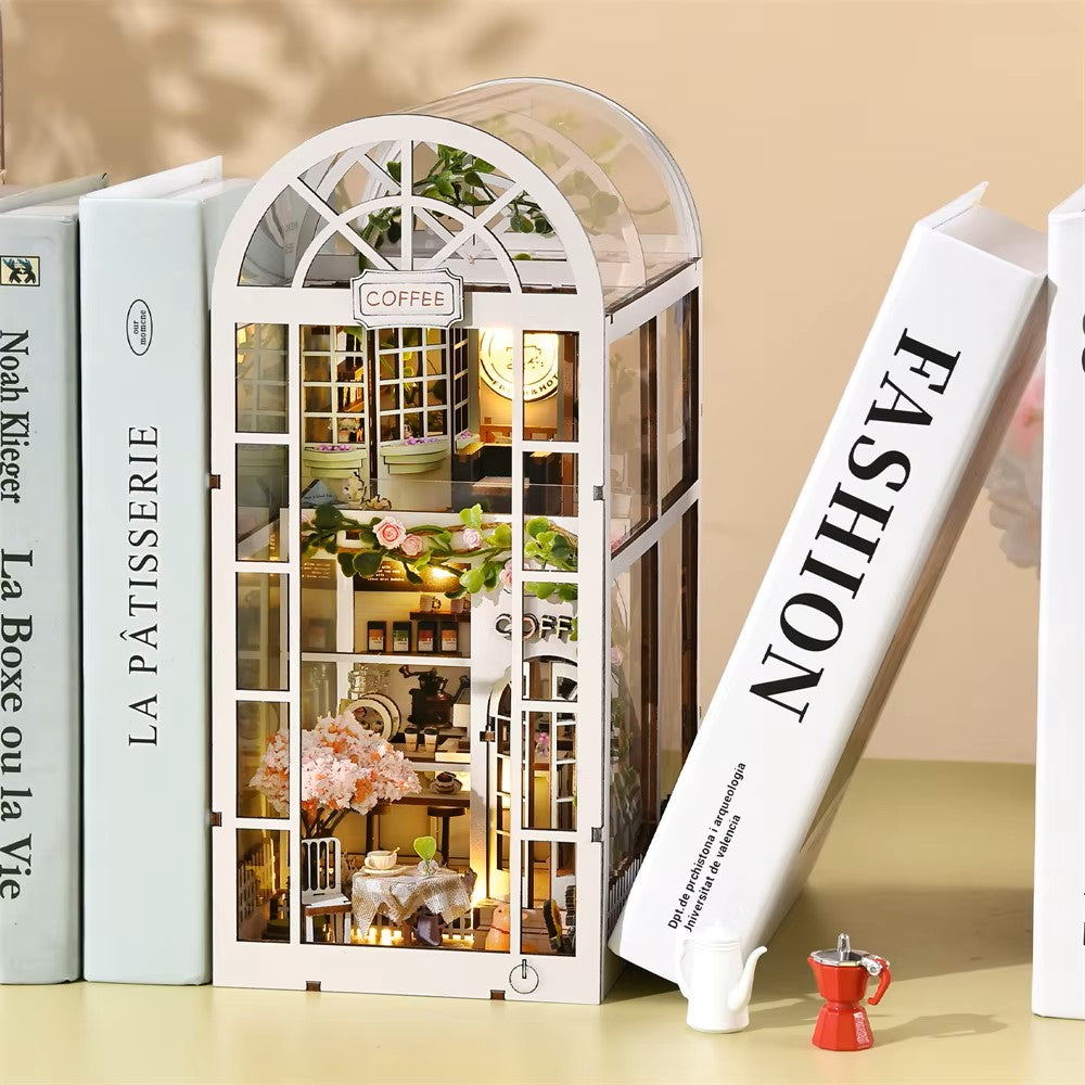 DIY Book Nook - Coffee Garden