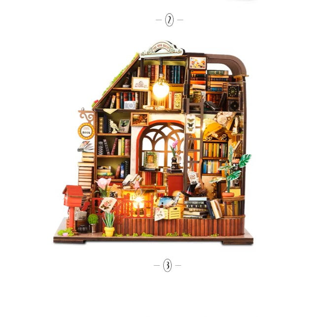DIY Mini House - Book Cottage
