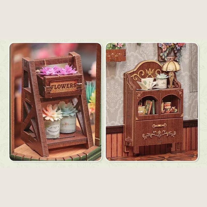 DIY Mini House - DIY Boutique Florist